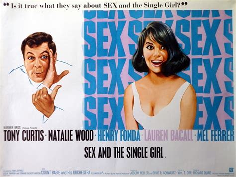 NATALIE WOOD BIOGRAPHY FILMOGRAPHY And Movie Posters SEX AND THE SINGLE GIRL 1964 LA