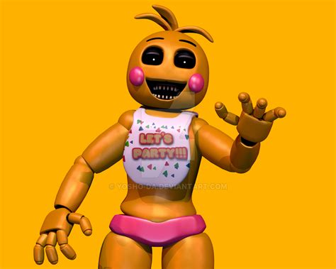 Toy Chica Render By Yoshipower879 On Deviantart