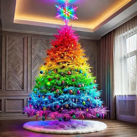 magical appeal   rainbow christmas tree