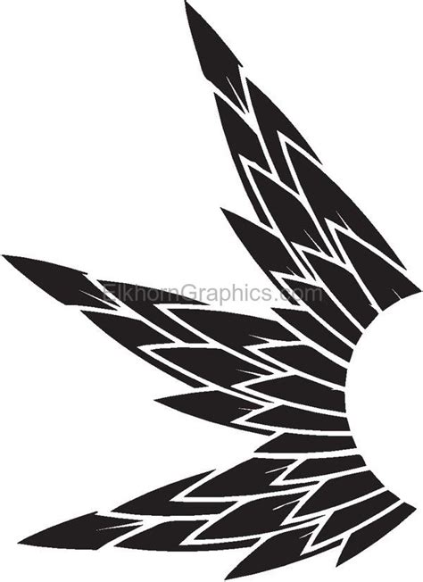 Wing Sticker 67 - Wing Stickers | Elkhorn Graphics LLC