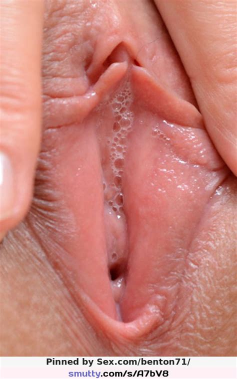Shaved Pussy Lips Close Up