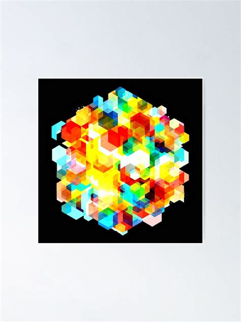 Colour Of Tesseract Band Poster For Sale By Emanaboulker Redbubble