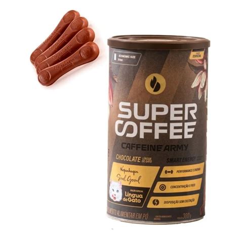 Lingua De Gato Supercoffee - SuperCoffee Língua de Gato Kopenhagen Original 380g - Café Termogênico ...