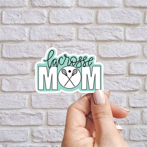 Lacrosselax Mom Waterproof Sticker Hydroflask Sticker Etsy