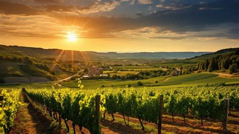france french wine country premium ai generated image