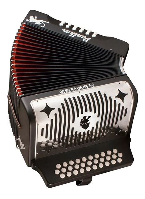 Acordeón Hohner Panther Sol Nuevo El Mejor Norteño Meses Sin Intereses