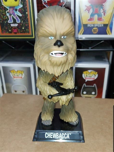 Funko Star Wars Chewbacca Wacky Wobbler Loose Oob Out Of Box The Force