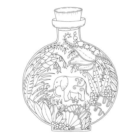 Johanna Basford 2020 Weekly Colouring Planner Act 4