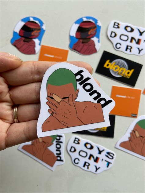 Frank Ocean Sticker Pack Blond Stickers Blond Album Blonde Etsy