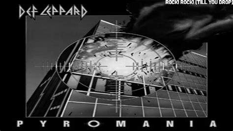 Def Leppard Rock Rock Till You Drop D Standard YouTube