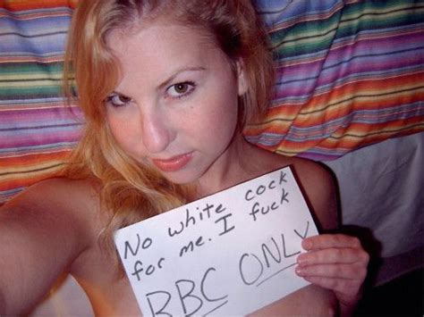 Signs For BBC White Sluts For BBC LngDx VqpWQ Porn Pic
