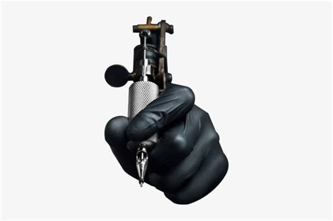 Download Tattoo Machine Png Hand With Tattoo Machine Hd Transparent