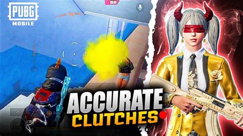 Best Accurate 1vs4 Clutches In Ace Dominator Lobby PUBG MOBILE