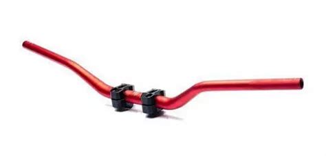 Guidão Moto Fat Bar Naked Vermelho Hornet Xj6 Fazer Next Cg