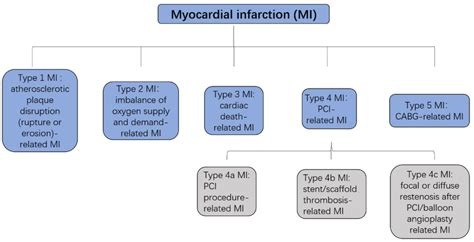 Five types of MI. MI, myocardial infarction; PCI, percutaneous coronary... | Download Scientific ...