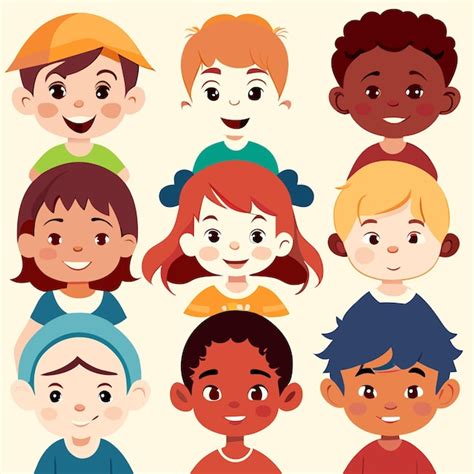 Premium Vector | Vibrant illustration children celebrating cultural identity