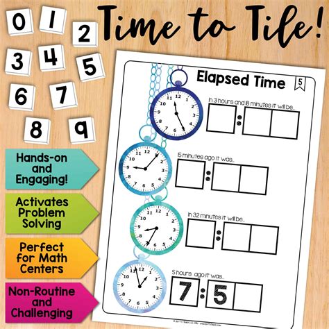 Elapsed Time Worksheets