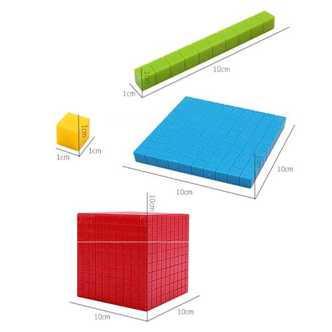 Jeu D Apprentissage Cube De Maths D Cimal Montessori X Jouets