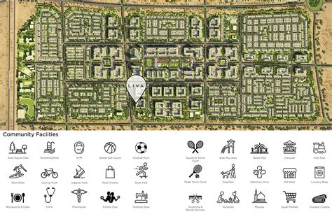 Nshama Liva Residences Master Plan At Town Square Dubai