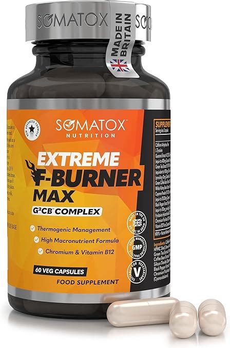 New Extreme Fat Burner Max – with G²CB™ Advanced T5 Thermo Supplement ...