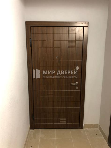 Входные металлические двери в квартиру в Москве - купить квартирную ...