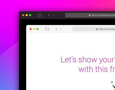 browser mockup projects   logos illustrations