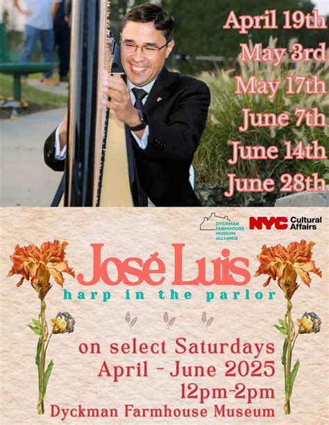 Dyckman Farmhouse: José Luis Harp in the Parlor - HeightSites