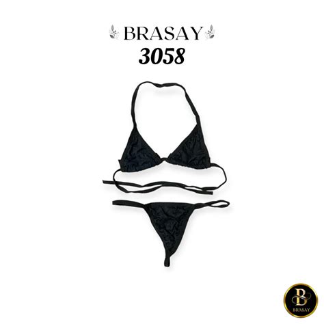 Jual Brasay Pakaian Dalam Wanita Korea Fashion Set Bra Lingerie G String Bahan Lace Women Bra