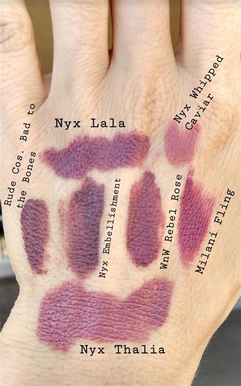NYX Professional Makeup Lip Lingerie Matte Liquid Lipstick Embellishment Reviews MakeupAlley
