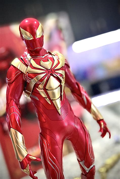 Hot Toys Iron Spider Fresh Out The Box Cant Wait To Pose And Display This One Maybe With The