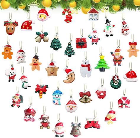 Stuks Kerst Miniatuur Hangers Kerstboom Hangers Kerstboom