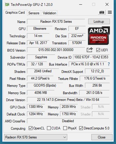 Sapphire Radeon Rx Pulse Gb Review Overclocking Techpowerup