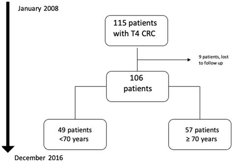 Surgery for T4 Colorectal Cancer in Older Patients: Determinants of