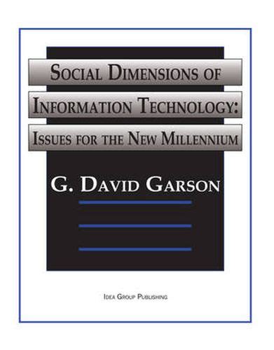 Information Technology G David Garson