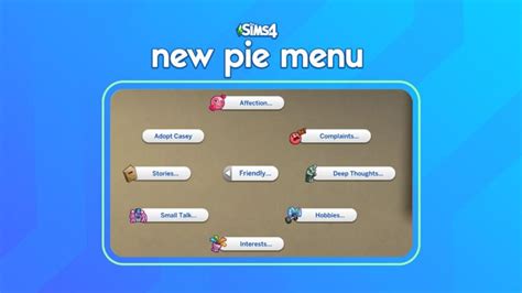 The Sims 4 Update: New Pie Menu Overview!