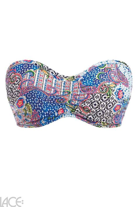 Freya Swim Boho Breeze Bandeau Bikini Top F I Cup Lace Lingerie