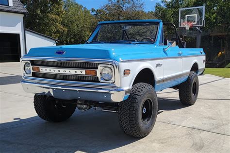 Vortec Powered 1970 Chevrolet K5 Blazer 4x4 For Sale On Bat Auctions Closed On November 4