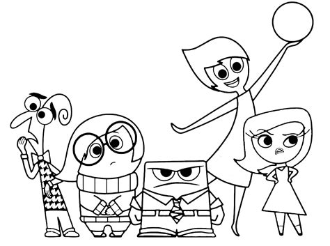Foto De Divertida Mente 2 Para Desenhar - Desenhos de Divertida Mente 2 Para Colorir, imprimir e pintar - Coloringlib
