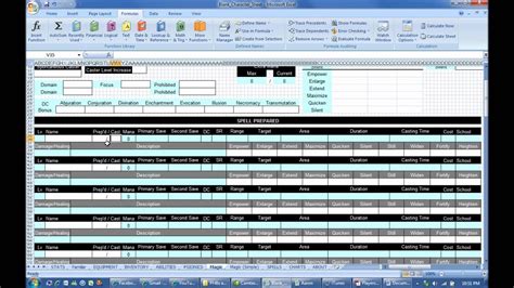 3 5 Character Sheet Dynamicsfalas