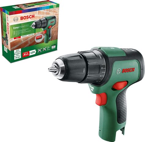 Bosch Cordless Combi Drill EasyImpact 12 (Without Battery, 12 Volt ...