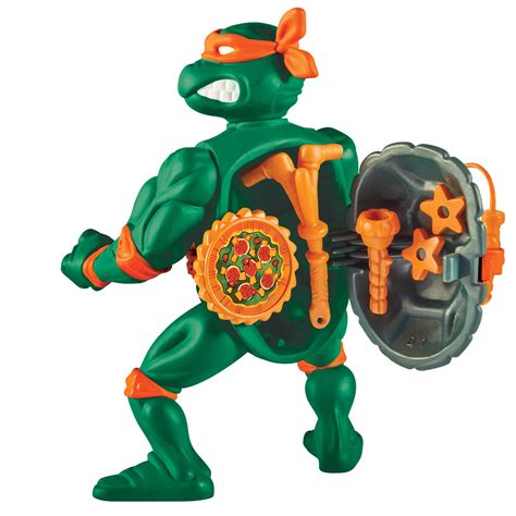 Buy Teenage Mutant Ninja Turtles 4” Original Classic Storage Shell Michelangelo Basic Figure By