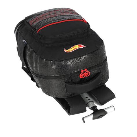 Kit Mochila Infantil Rodinha Hot Wheels Lancheira E Estojo Pens Kits Escolares