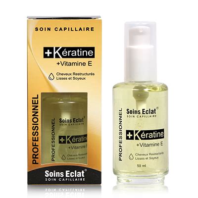 Huile Capillaire Soins Eclat Kératine 50 ml | Laboratoires Africa