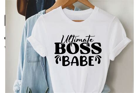 Ultimate Boss Babe Svg Graphic By SD Design Creative Fabrica