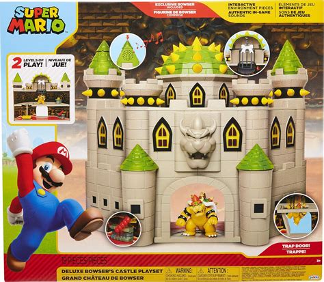 Super Mario 400204 Nintendo Bowsers Castle Deluxe Bowser One Touch