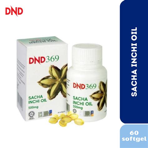 DND Sacha Inchi Oil 60 Softgel ANIS HEALTHSHOP