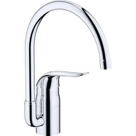 Смеситель для кухни GROHE Euroeco Special с высоким изливом, хром ...