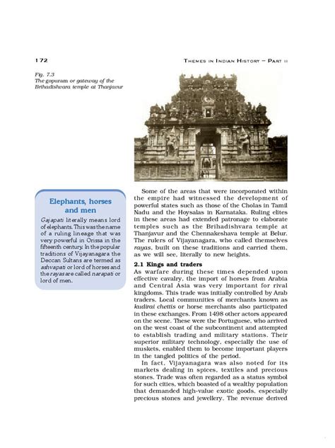 ncert book class  history chapter   imperial captial vijayanagara