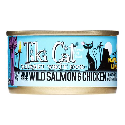 Tiki Cat Napili Luau Grain Free Wild Salmon And Chicken Wet Cat Food 28