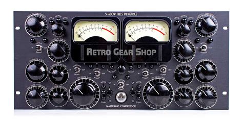 Shadow Hills Mastering Compressor with Power Supply SHMC + PSU – Retro Gear Shop